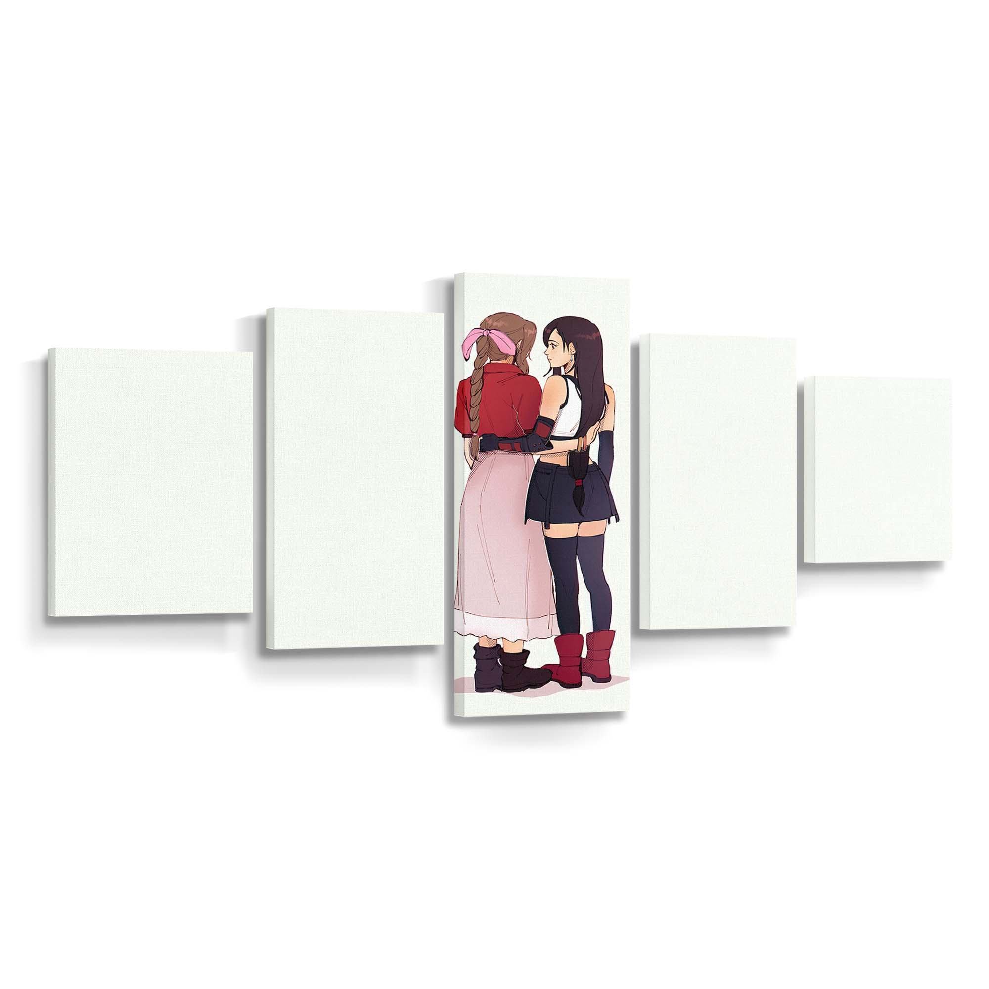 tifa lockhart aerith gainsborough final fantasy